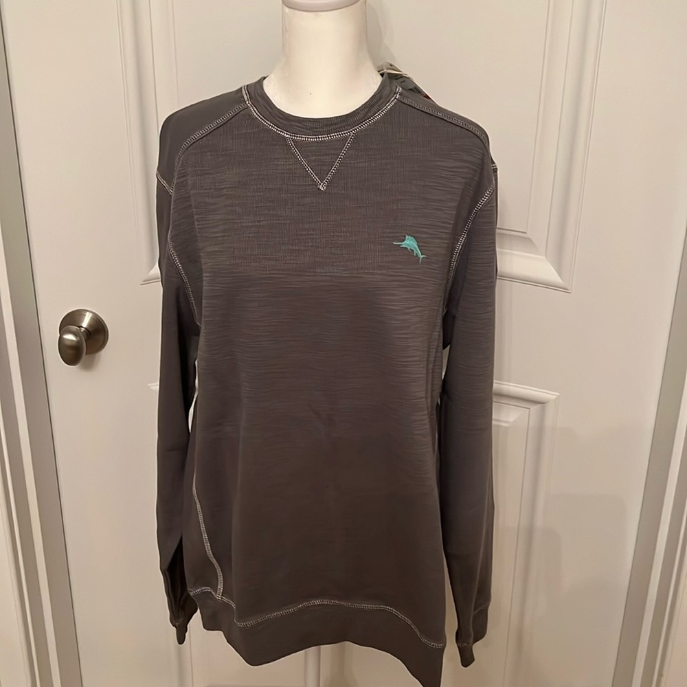 Tommy Bahama Tobago Bay Men's Sweatshirt in Cave. NWT.